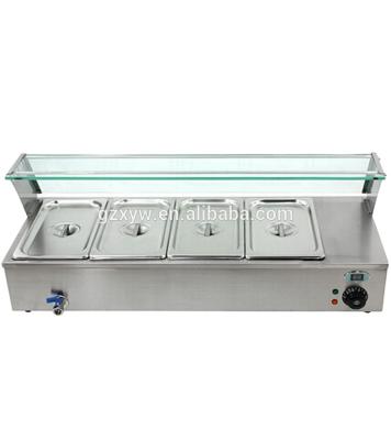 China Bain Marie / Food Warmer For Catering Equipment 1215*365*330 mm for sale