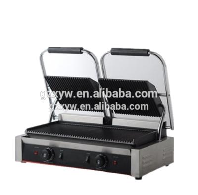 China Electric steak/pork chop/fish etc contact grill ECG-813 double with CE certificate China supplier for sale