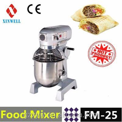 China 25 liter egg car/electric meat beater machine/cake beater machine/kitchen food mixer for sale