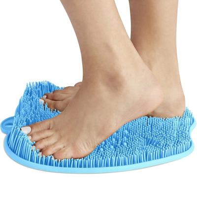 China Non-slip Foot Care Foot Care Massager Mat Pad Foot Massage Brush Viable Clean Clean Pad Scrubber for sale