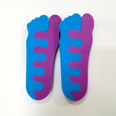 China Toe finger separators, EVA toe spacer, double color toe separators for sale