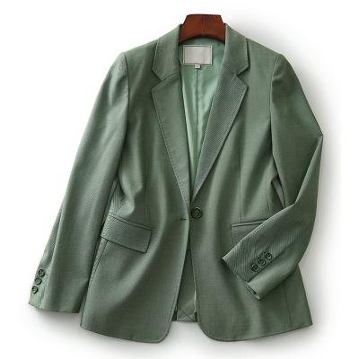 China Hot Selling Good Quality Anti-Wrinkle Spring Blazer Jackets For Women for sale