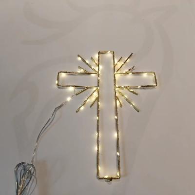 China Europe 2D Home Decoration Holiday Decoration Christmas Tree Iron Led Frame Halloween Other Festivals for sale