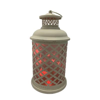 China Romantic High Quality Modern Iron Decorations Candlelight Wholesale Style Candlestick Holders Nordic Lantern for sale