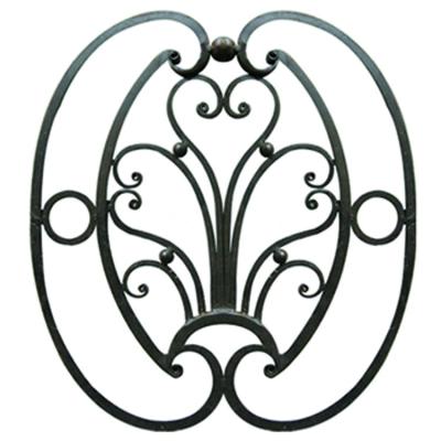 China Mid-Century Modern Wrought Iron Baluster Decorative Ornaments For Home Stairs for sale