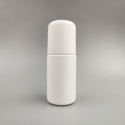 China Cosmetic Deodorant Cosmetic Plastic Roll On Bottle Wholesale 50ml Roll On Bottle Plastic for sale