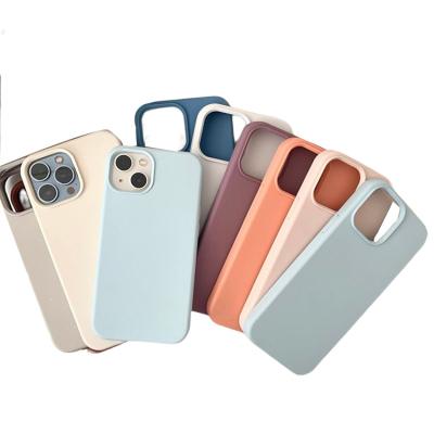 China Factory Direct Selling Liquid Silicon Phone Shockproof Soft Touch Liquid Silicone Case Cover For Iphone Xs/x Xr 8 7 plus 11 12 pro max for sale