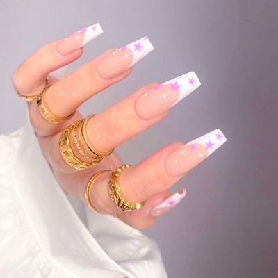 China Easy Apply Star Nail Art Decal DIY Nail Phototherapy DIY for sale