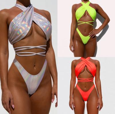 China AIXI Breathable Swimsuit Cover Up Swimwear For Ladies Bikini Two Piece Swimwear for sale