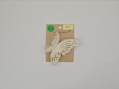China Lightweight Recycled Plastic Butterfly Hair Claw Clip Plastic Hair Accessories With Various Styles for sale