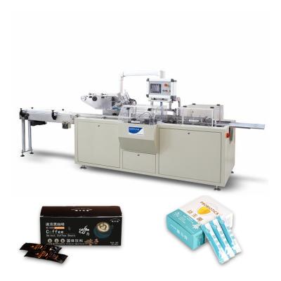 China Multifunctional Automatic Food Carton Box Facial Tissue Paper Packaging Machine Carton Glue Sealer Machine for sale