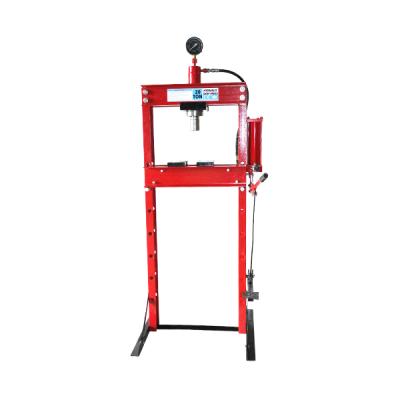 China Vehicle Repair Tool 20 Ton Workshop Steel Manual Shop Hydraulic Press With Foot Pump for sale