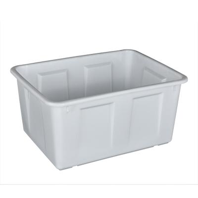 China Exquisite box hard injection pure raw material storage box trash cans low price production rectangular plastic tank thickening plastic manufacturers for sale