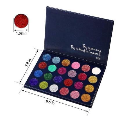 China Recycled Makeup Custom Matte Eyeshadow Glitter Eyeshadow Palette Private Label Logo Eyeshadow Palette Multicolor Powder for sale