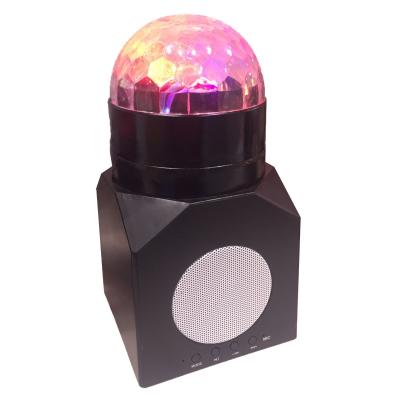 China Home Decoration LED RGB Color Changing Prism Projector Light with Speaker Light for sale