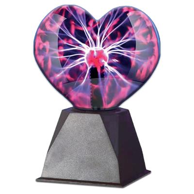 China Gift 13 Year Factory TIANHUA Brand PLASMA Magic Ball Lamp Decorative Light - Heart Shaped for sale