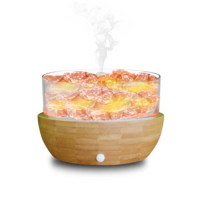 China Electric Ultrasonic Air Humidifier Sensation Comfotable Bestselling Himalayan Rock Salt Essential Oil Aromas Diffuser for sale