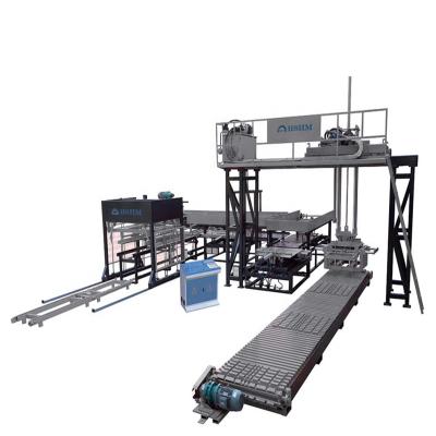 中国 High Automation Fully Automatic Servo Motor Stacker / Unloading And Bundling System In Bricks Production With Full PLC Control 販売のため