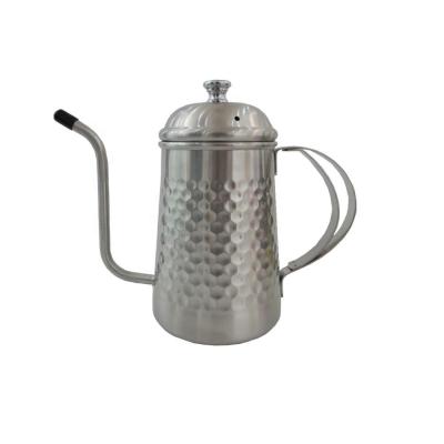 China Sustainable Stainless Steel Spill Over Gooseneck Coffee Kettle 700ml Popular In Korean for sale