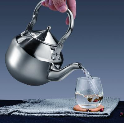 China QZQ High Quality Sustainable Teapot 18/10 Stainless Steel Water Kettle for sale