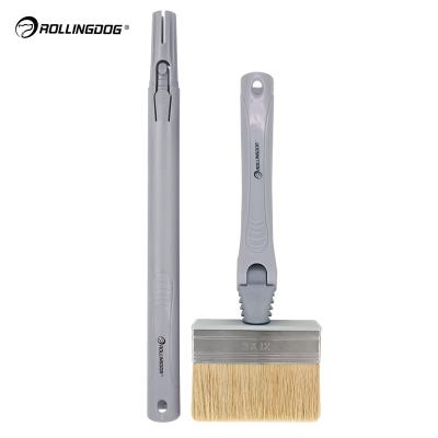 China ROLLINGDOG 10587 PRO paint - ANGLE wall brush with detachable handle for sale