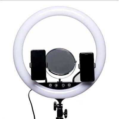 China High quality PORTABLE 18 inch led ring light with tripod and LCD screen display for sale