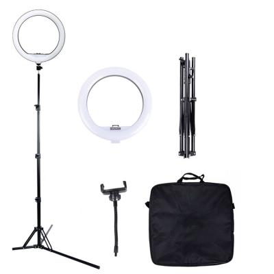 China PORTABLE Custom Hot Sale LED Selfie Ring Light Circle With Tripod Stand for sale