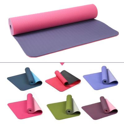 China Finelife Gymnastics Exercise Equipment Anti-Slip Gymnastics Mat Natural Non Slip Custom Travel Yoga Mat for sale