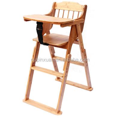 China 100% solid bamboo & 2014 new hot sale wooden design adjustable folding child dining umpire chair, baby portable bamboo chair for sale