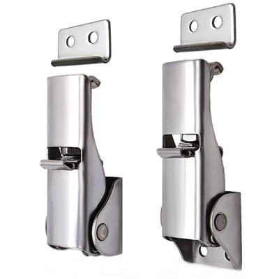 China Stainless Steel Lockable Draw Latch , 69x28x18mm Under Center Draw Latches for sale