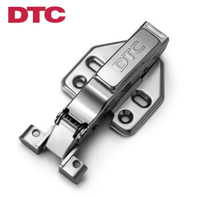 China Aluminum Frame Glass Concealed Hinges For Cabinets Round Head Large Curved for sale