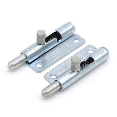 China Hardware Carbon Steel Spring Latch Lock Loaded Heavy Duty Sliding  Barrel Bolt for sale