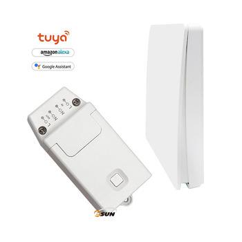 China Tuya New Self-Powered Smart Home Switch 433MHz Kinetic Self-Powered Wall Switch Kit for sale