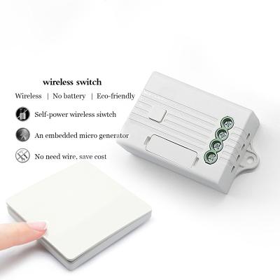 China Smart Self-Powered Tuya No Need Electricity Kinetic Power Self-Powered Switch for sale