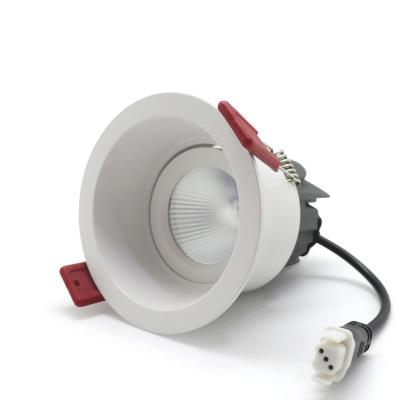 China New Arrivals 2021 Mid Century CCT Smart Variable Brightness Zigbee Led Recessed Downlights 10w for sale