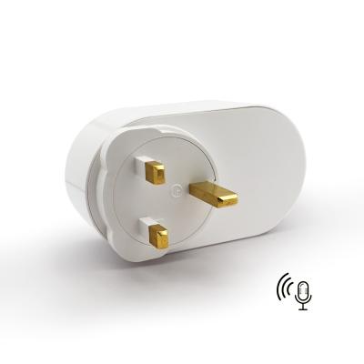 China Customized Standard Smart Plug And Voice Control 2000W 10A EU UK Plug for sale