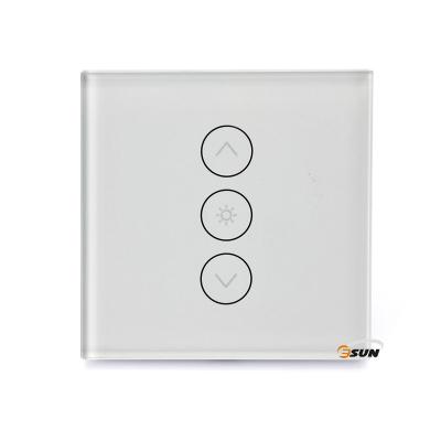 China EU/UK Smart Dimming Multi Touch Switch Control Smart Home Automation Module Touch wifi Wall Switch for sale