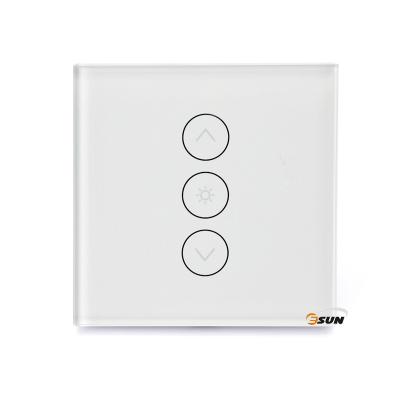 China UK EU/UK TUYA Smart Dimmer Life Wifi Lamp Switch Touch Screen Switch For Alexa Google for sale