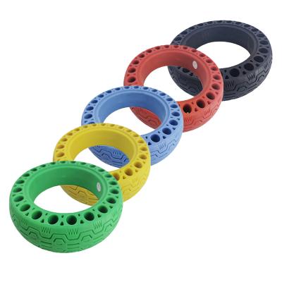 China Colorful Rubber Honeycomb Scooter 10inch G30 Max Durable Tire 60/70-6.5 Solid Tire For Scooter Max G30 for sale