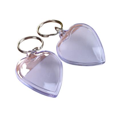 China Acrylic Backpack Pendants Key Chain Masks Custom Factory Customized Printing Couples Photos Clear Acrylic Key Chain for sale