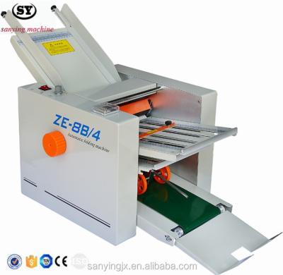 China Fast Speed ​​4 Tray Automatic Folding Machine For Booklet Paper Brochure for sale