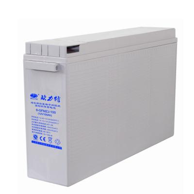 China Hot Selling Front Terminal 12v Front Access Batteries 395*110*286*286 Goods Battery 12V 100ah Goods Terminals for sale