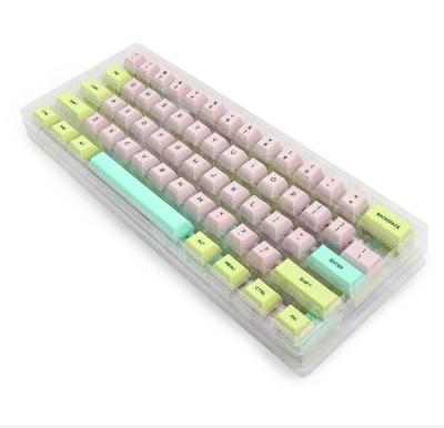 China YPM Plug & Play Customize Keycaps DIY Multicolor ABS GK61 Keycaps Factory Price for sale