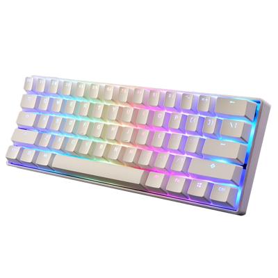 China YMM MK21 Plug & Play Free Sample Mechanical Gaming Keyboard 61 Keys RGB Type C Wired Mechanical Keyboard for sale