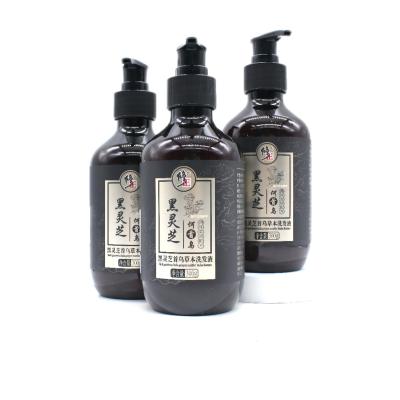 China Wholesale Herbal Replenish Prevent Growthblack Anti Hair Loss Anti Hair Shampoo Liquid Solution Ganzhi Shouwu Organic Plant Thick Extract for sale