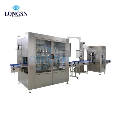 China High precision automatic cooking edible vegetable filling level caster sunflower oil filling machine for sale