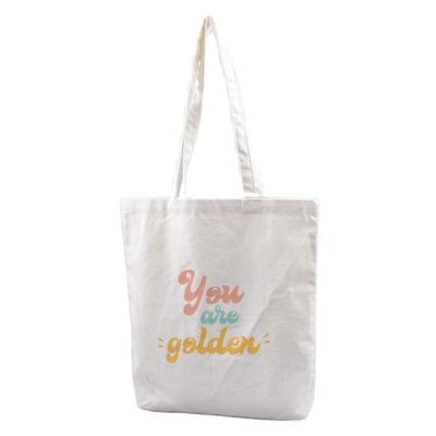 China Handled Custom Canvas Cloth Shopping Bag Reusable Cotton Cloth Tote Bag for sale