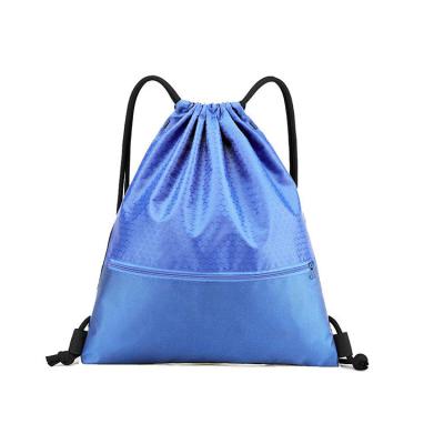 China Handled Custom Print Nylon Jaw Pull String Bags for sale