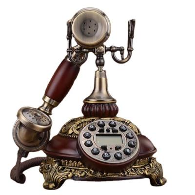 China classic 30*27*23 fixed cordless plug-in card sim telephone classic American retro landline European style modern antique home phone for sale