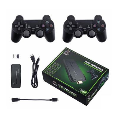 China 2022 Game Box 4K HD Mini Dual Memory Body 64G Wireless Controller Brand New 10000 Card Games 101*43*13mm VCR for sale